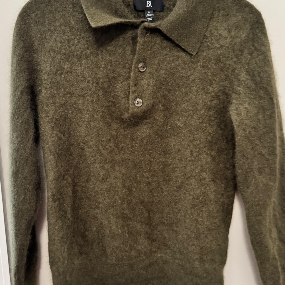 Banana Republic Cashmere Sweater Polo S